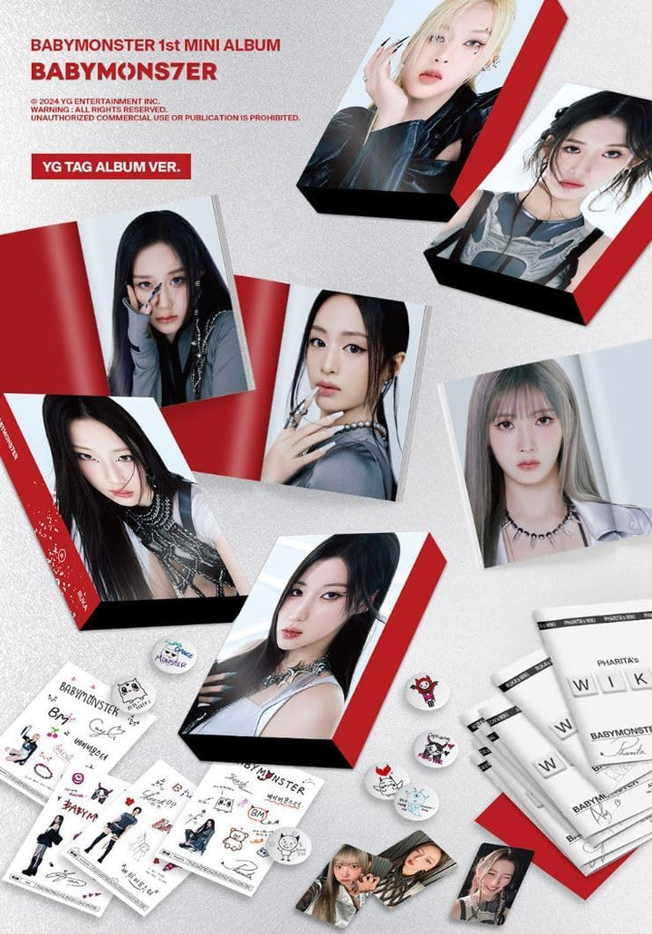 Dreamus BABYMONSTER BABYMONS7ER 1. Mini-Album YG Tag Album Ver (Pharita), PHARITA