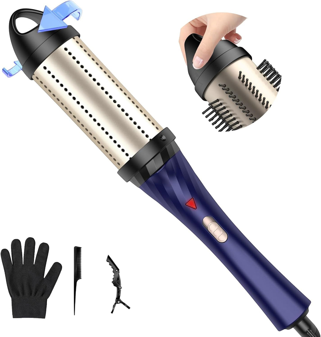 Rundbürste 45 mm Hot Brush,Thermal Brush,Thermo Brush, 3 in 1 Stylingbürsten mit Lockenbürste, Hot b