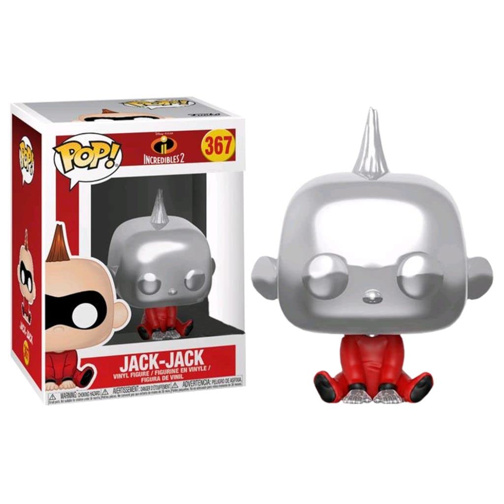 Funko - Figurine Disney Incredibles 2 - Jack Jack Metallic Exclu Pop 10cm - 0889698302005