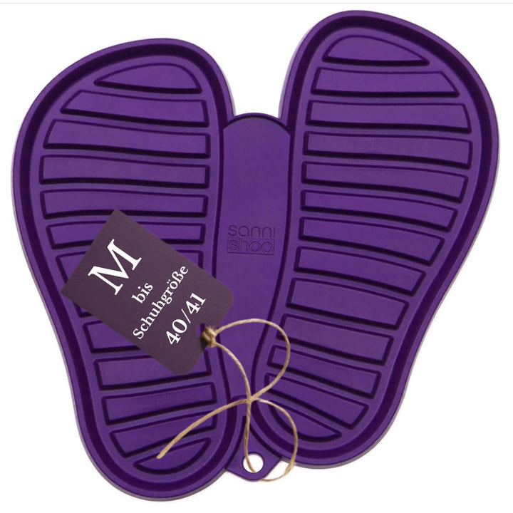 Sanni Shoo Shoo.Pad Schuhablage Schuhabtropfschale – Waschbare Schuhmatte in versch. Grössen & Farbe