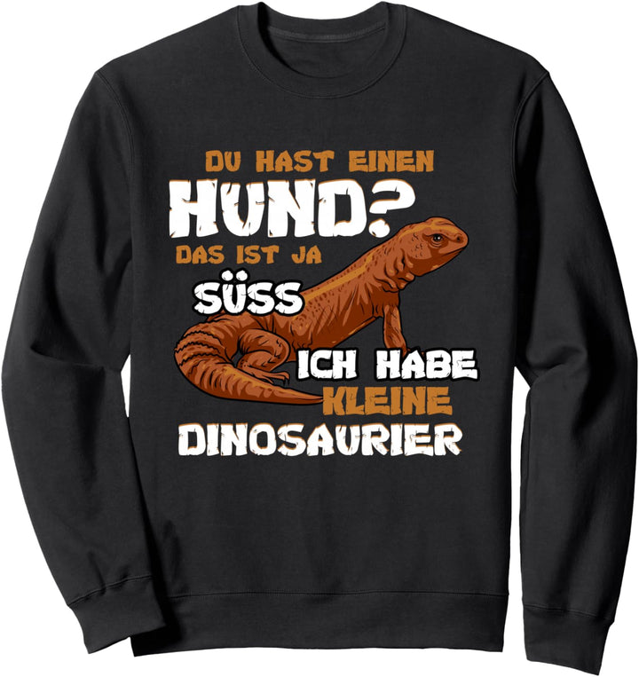 Uromastyx Haustier Lustig Dornschwanzagame Echse Reptil Sweatshirt
