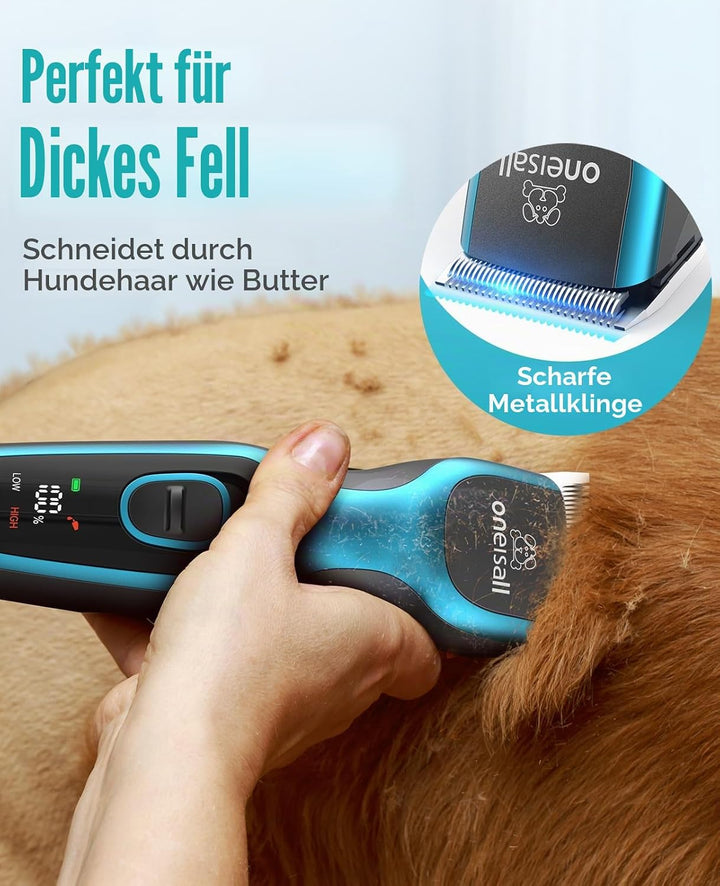 oneisall Professionelle Hunde-Schermaschine für dickes Haar, Hunde-Schermaschine für Cockapoo, robus
