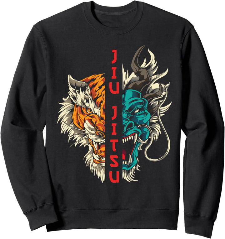 Brasilianisches Jiu Jitsu Dragon Tiger Sweatshirt