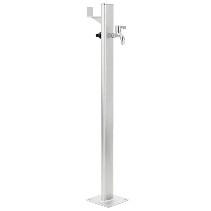 Festnight Garten-Wassers?ULE Aluminium Rund 95 cm | Wasserzapfs?ULE Garten Zapfs?ULE S?ULE