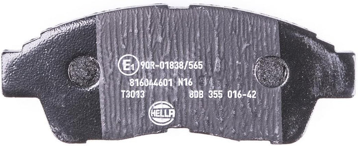 HELLA PAGID 8DB 355 016-421 Bremsbelagsatz - T3013 - Dicke/Stärke: 17.6mm - Bremssystem: Sumitomo -
