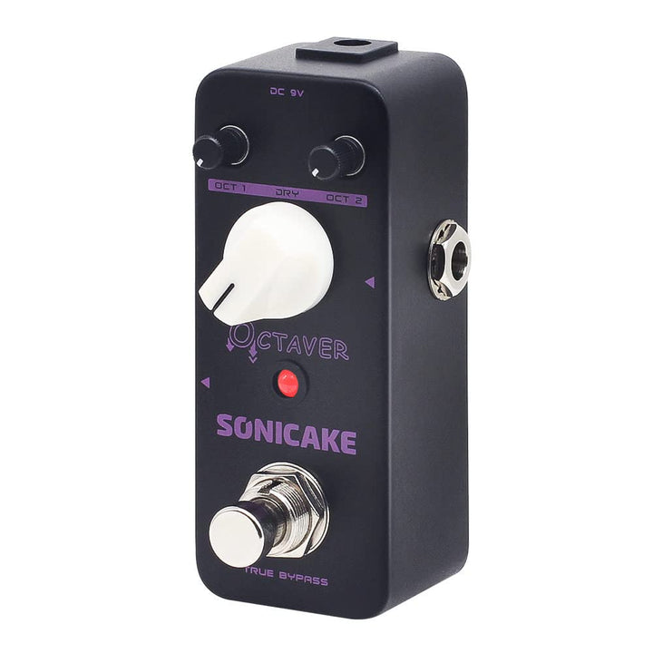 SONICAKE Octave Guitar Pedal Octave Gitarren Bass Effektpedal Analog Classic Octaver True Bypass, Oc