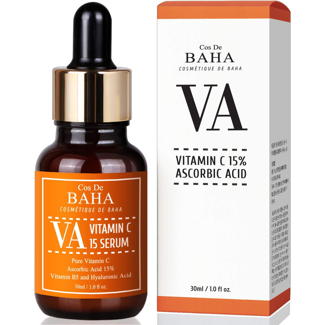 Vitamin C Serum 30ml Ascorbinsäure 15% + Vitamin B5 - Koreanische Hautpflege gegen Altersflecken