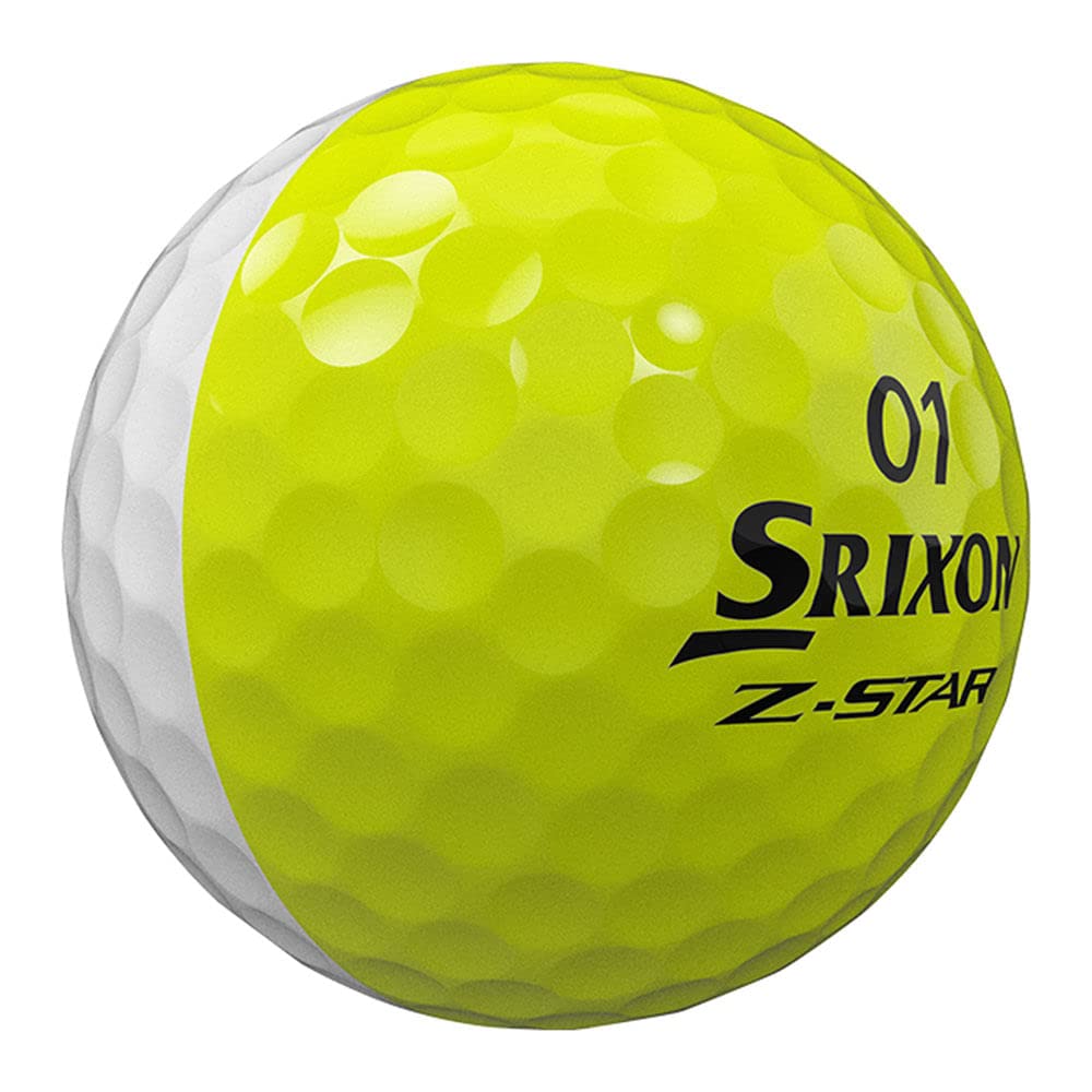 Srixon Z-Star Divide Golfbälle Weiss / Gelb, Weiss / Gelb