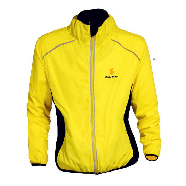 WOSAWE Herren-Fahrradjacke Winddichte wasserdichte MTB Mountainbike Jacket Für Radfahren, Joggen &amp; W