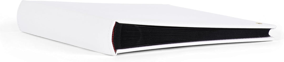 Henzo 1109202 Lonzo Fotoalbum, Andere, weiss, 36.5 x 30 x 6 cm Weiss, Weiss
