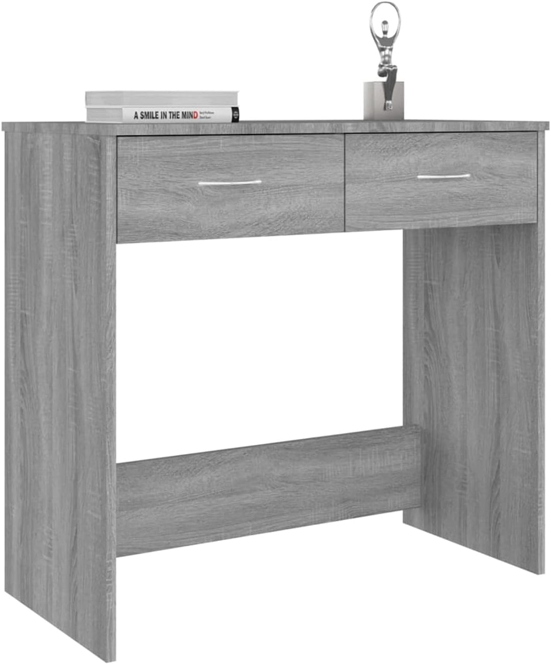 Gecheer Schreibtisch Gaming-Tisch, Computertisch, Bürotisch Officetisch 80 x 40 x 75 cm (L x B x H)