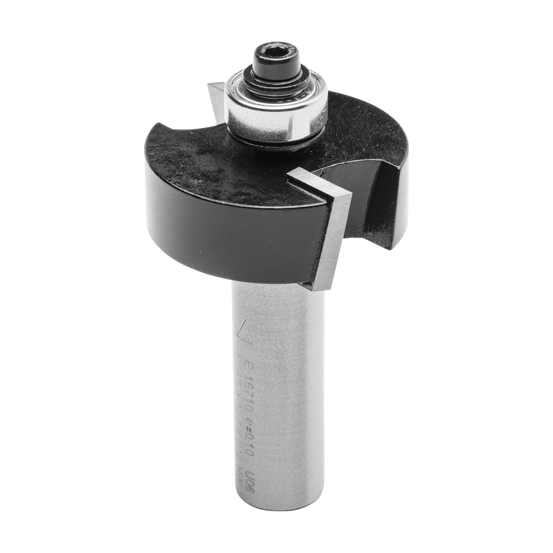 ENT 16710 Falzfräser Set HW, Schaft (S) 12 mm, Durchmesser (D) 34,9 mm, NL 12,7 mm, SL 40 mm, mit Ku