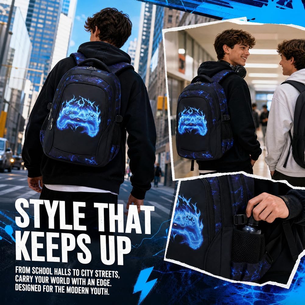 Jumpopack Schulrucksack Jugendliche Schultasche Teenager Rucksack Jungen Schule Kinder Schulrucksack