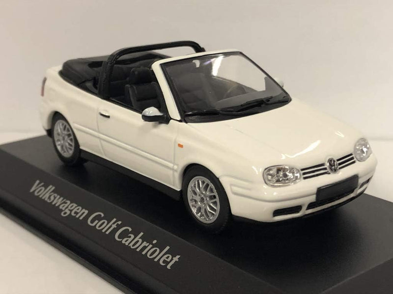 MAXICHAMPS 940058330 1:43 1998 VW Golf 4 Cabriolet-Weiss