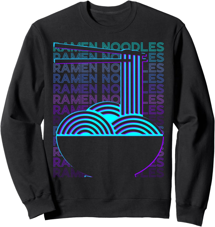 Ramen Nudeln Retro Sweatshirt