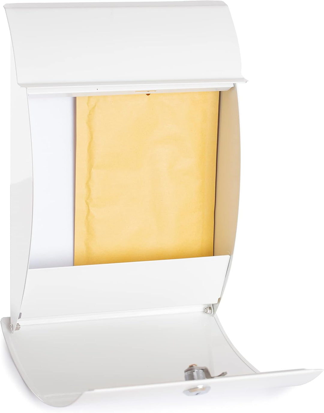 ARREGUI Galan E5961 Briefkasten aus Verzinktem Stahl | Grösse S (DIN A5 Post) | Kleiner Wandbriefkas