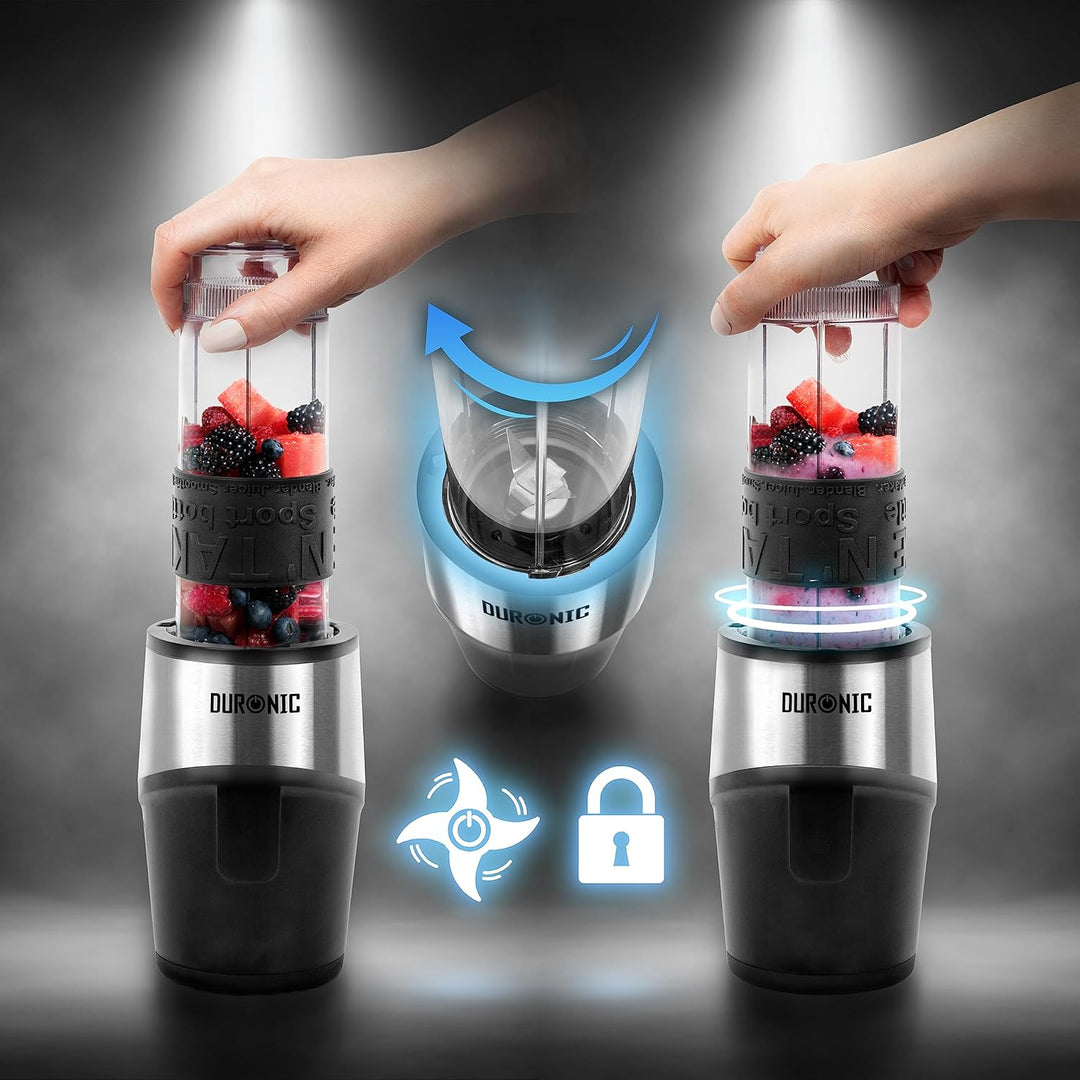 Duronic BL520 Blender, Mixer und Smoothie Maker, Standmixer für beste Rezepte, kleiner Hochleistungs