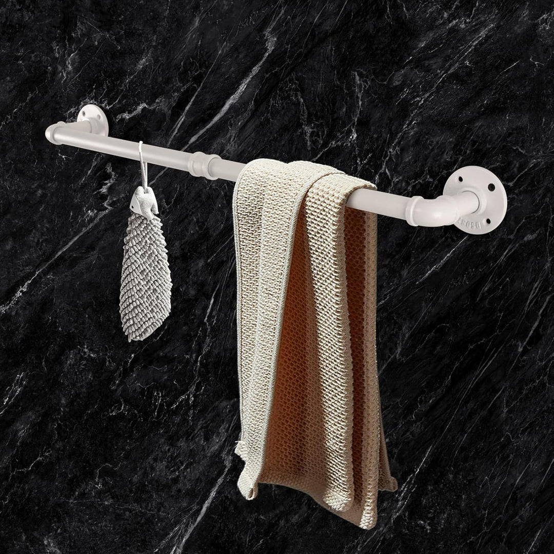 LINKPIPES Rohr Handtuch Bar Wand befestigte industrielle Handtuch Rack Halter Rustikale Heavy Duty B