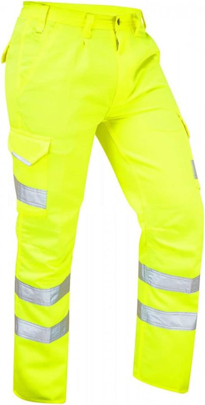 Yoko Herren Hi Vis Cargo Arbeitshose (W32 x Standard) (Orange)