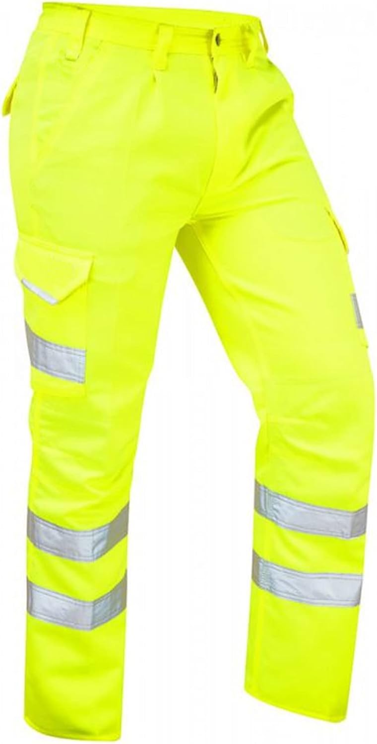 Yoko Herren Hi Vis Cargo Arbeitshose (W28 x Standard) (Orange)