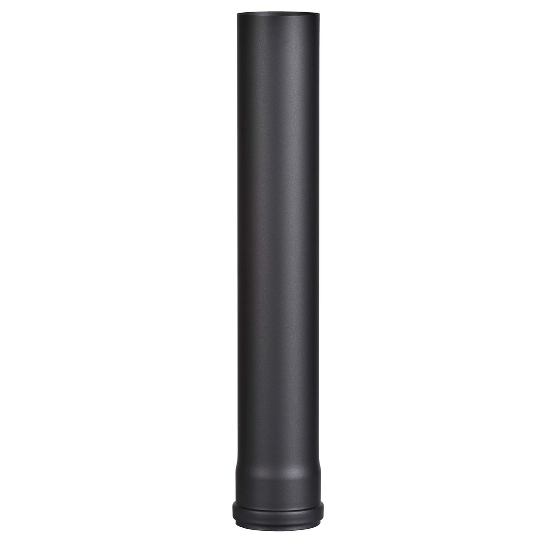 FIREFIX R80/5 Pelletofenrohr aus 1,2 mm starken Stahl in 80 mm Durchmesser, für Pelletöfen und Pelle