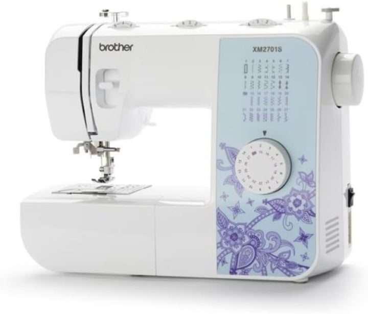 Brother XM2701S Nähmaschine (Exklusive Edition), Tisch und Tasche inklusive, 27 Nähprogramme, Freiar