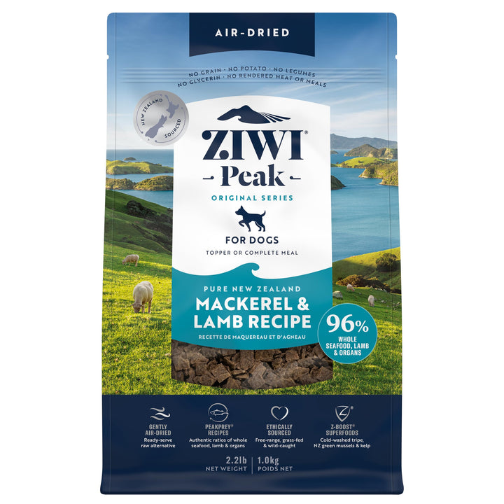 ZIWIPEAK Hundenahrung in Würfeln mit Makrele und Lamm Mackerel 1 kg, Mackerel 1 kg (1er Pack)