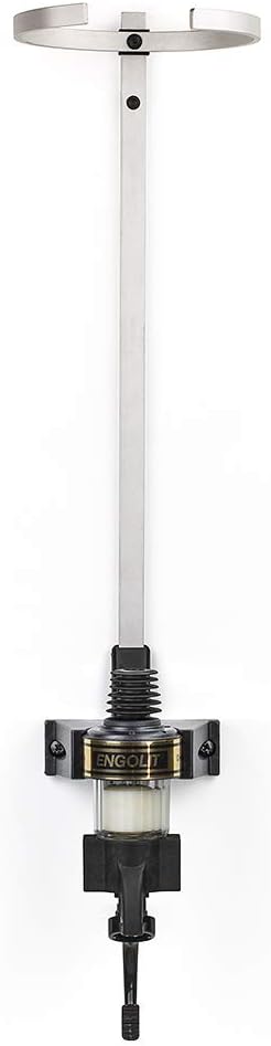 ENGOLIT 3-Liter-Flaschenhalter (inkl. 2,5 cl Finger-Push-Dosierer) für Lange/grosse Flaschen ab 40 c