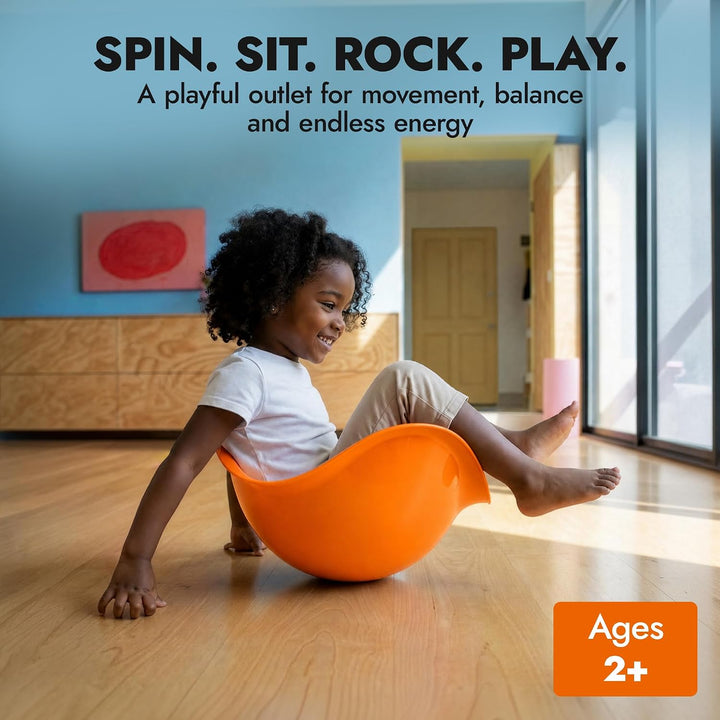 MOLUK 2843006 Bilibo orange, endlose Spiel-Möglichkeiten, Motorikspielzeug für Kinder ab 2 Jahren, S