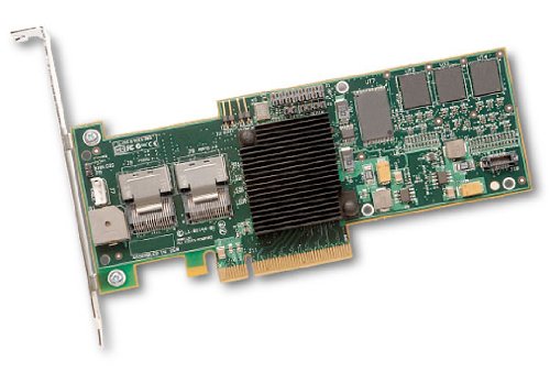 LSI Logic LSI00180 MegaRAID Controller (SGL 8-Port, 8X PCIe, 256MB, RAID 0/1/5/6/10/50/60)