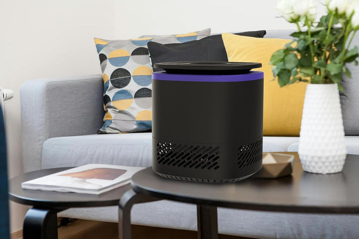 Luftreiniger Allergiker mit Aromatherapie Luftfilter gegen Schimmel Staub Pollen Gerüche Nachtlicht