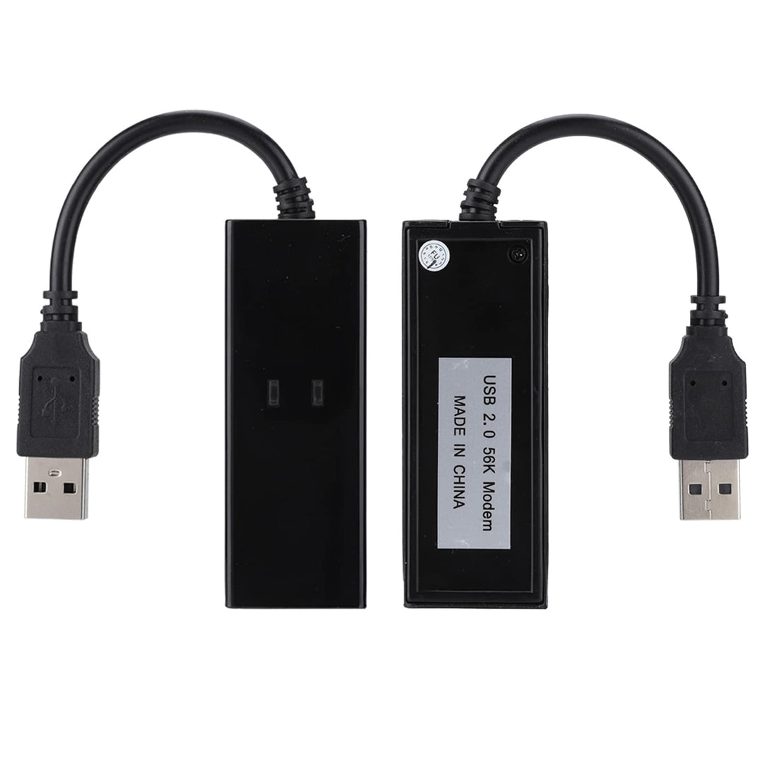 ciciglow Externes USB-56K-DFÜ-Modem für Win7 Win8 Win10 XP, Quick Connect, Fax-Datenmodem