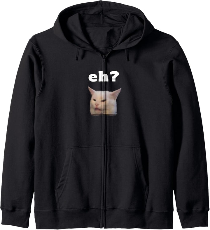 Smudge the Cat - Dinner Cat Meme Kapuzenjacke