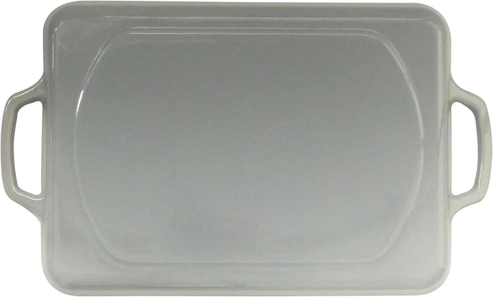 kela Grillplatte Induktion 35 x 25 cm CALIDO, Grillplatte Gusseisen emailliert für den Herd, hitzebe