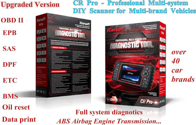 iCarsoft CR Pro PROFI ALL-IN-ONE Diagnosegerät