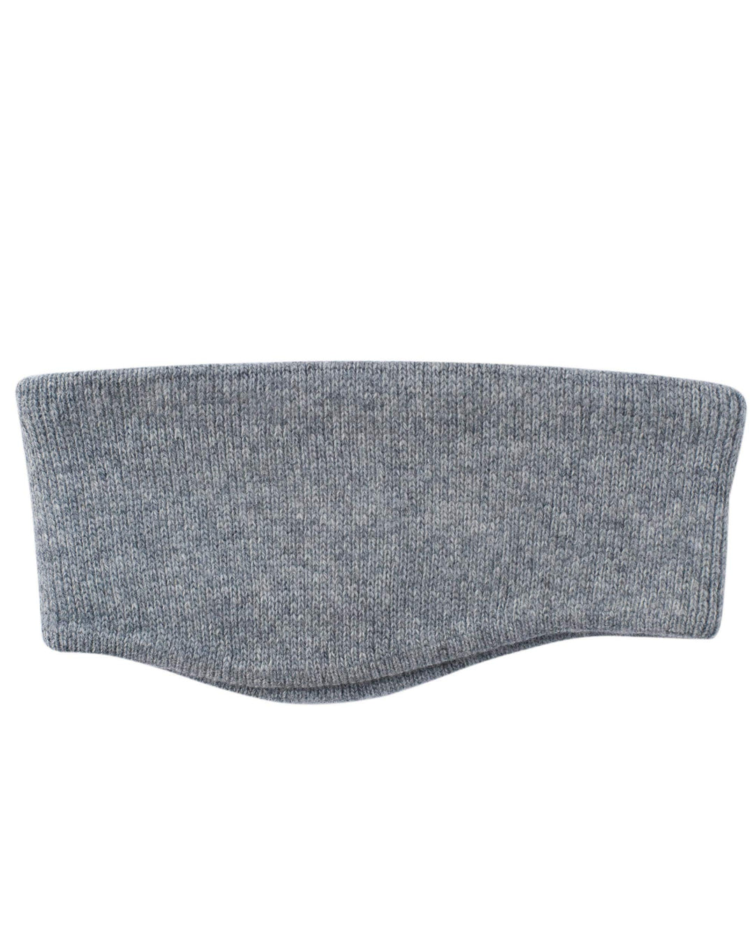 FosterNatur, Merino Stirnband mit Ohr, 100% Wolle (Baumwollfutter) (Grau), Grau