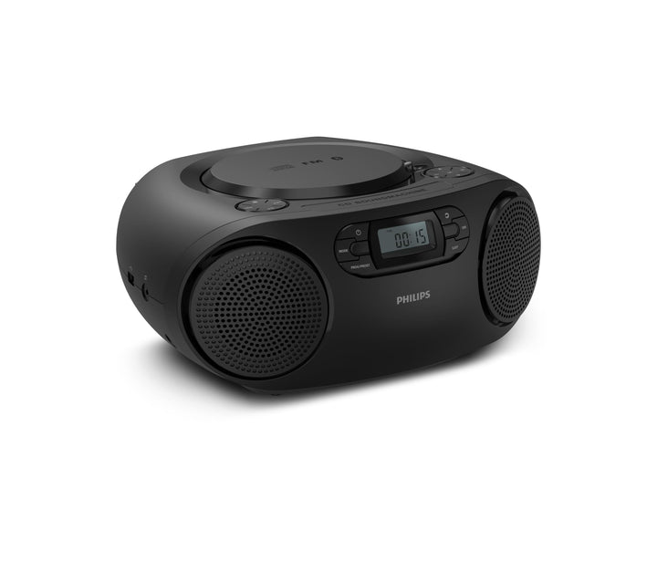 Philips Tragbare CD-Soundmaschine TAZ2000 mit UKW-Radio, Bluetooth 6.0, USB-Wiedergabe, Audio-Eingan