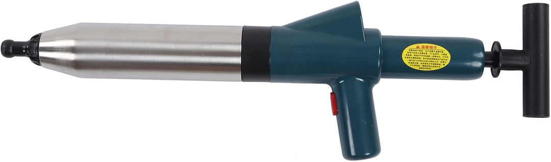Air Drain Unblocker, Hochdruck Air Drain Unblocker Edelstahl Drain Blaster Plunger Pipe Unclogging T