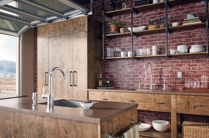 Moen S5530 SIP modernes one-handle Hohe Arc Getränk Wasserhahn, Chrom Chrome, Chrome