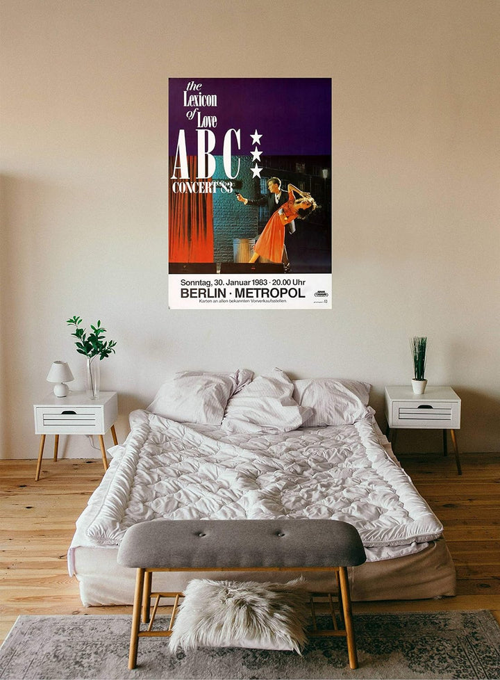 A B C - Lexicon of Love, Berlin 1983 » Konzertplakat/Premium Poster | Live Konzert Veranstaltung | D