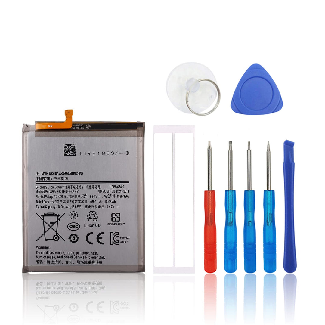 SwarKing Ersatz Akku Kompatibel mit Samsung Galaxy S21+ Plus 5G SM-G996 EB-BG996ABY with Toolkit
