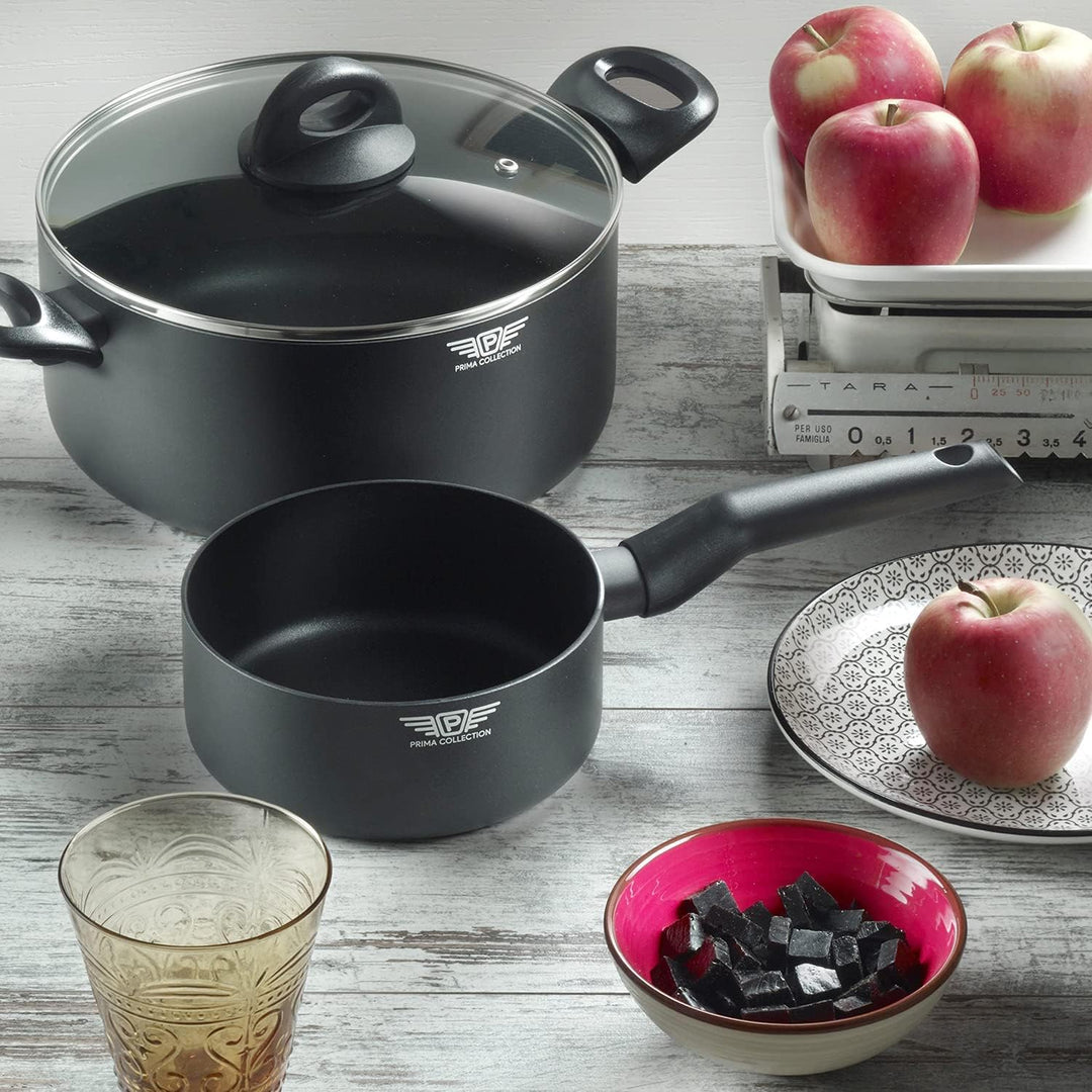 Pintinox Prima Collection Black Grillrost, Aluminium, Induktion, antihaftbeschichtet, 26 x 26 cm