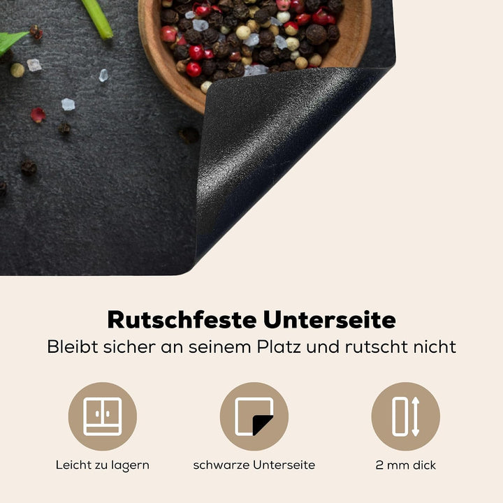 KitchenYeah© Herdabdeckplatte Einteilig Ceranfeld Abdeckplatte für Induktionsschutz Ceranfeldabdecku
