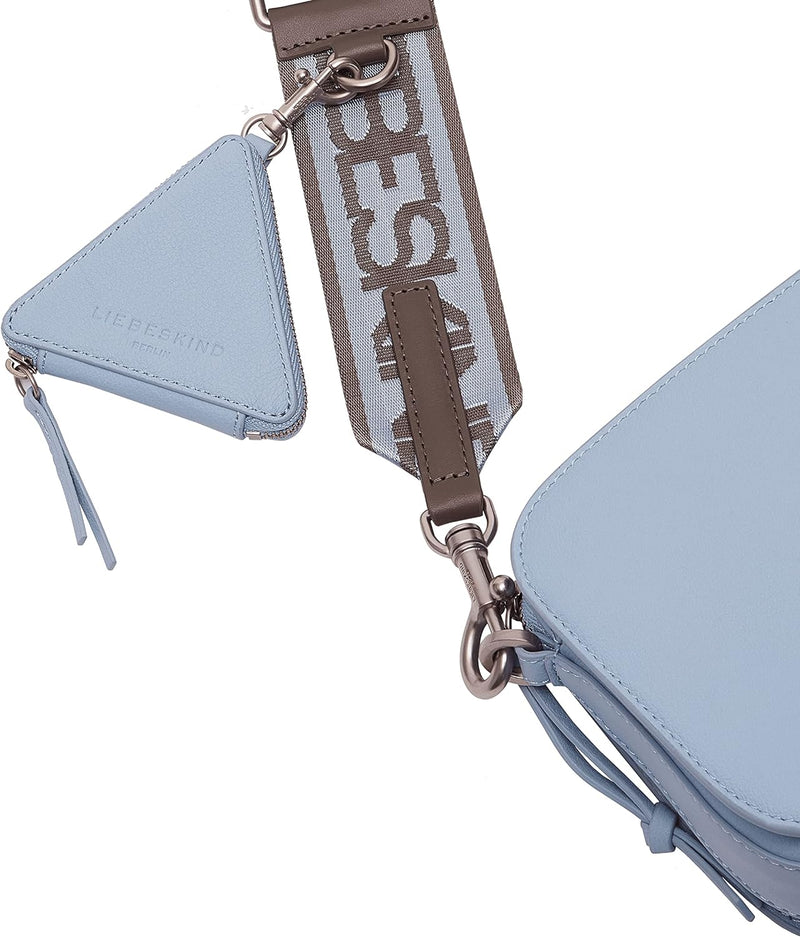 Liebeskind Berlin BASICS Pendant Triangle, Clear Sky, one size (HxBxT 9cm x 9cm x 1.7cm)