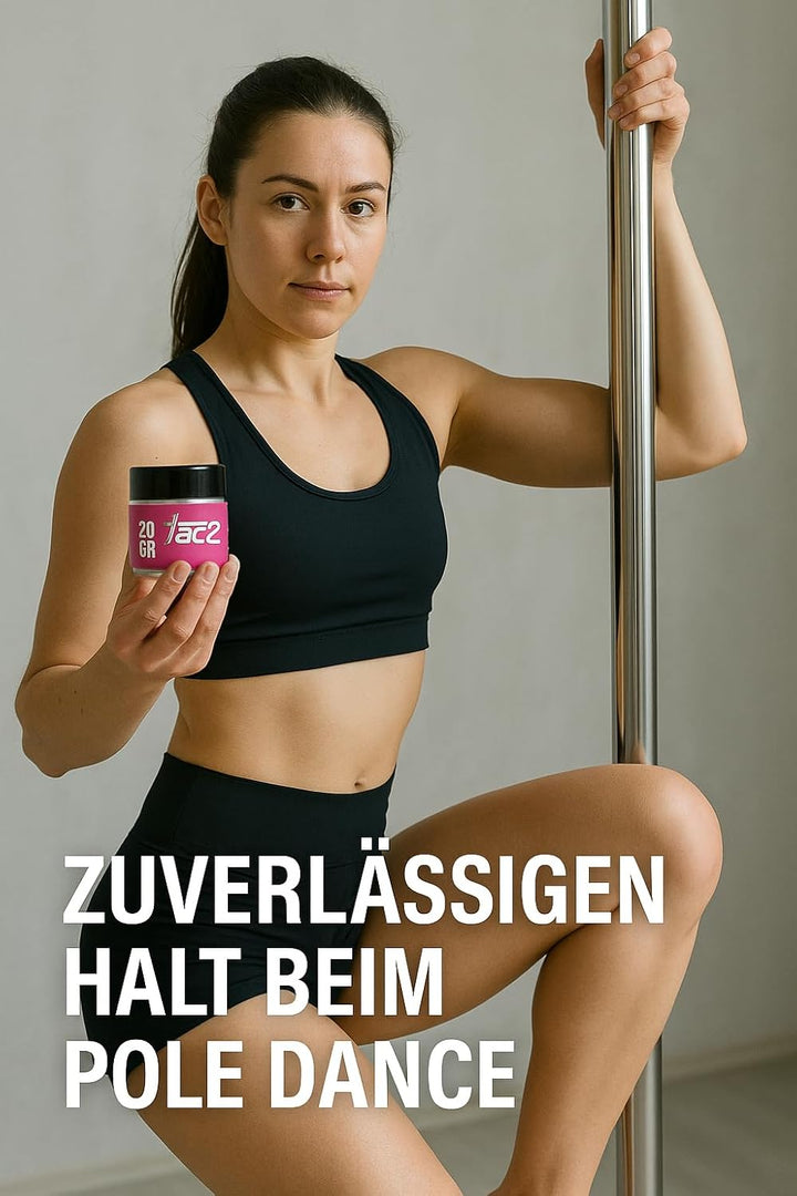 ITAC2®, Grip Pole Dance Handcreme, extra starker Halt und Rutschfestigkeit. Auch für Fitness, Klette