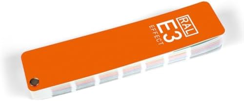 RAL E3 Farbfächer, 70 Metallic-Farben glänzend, 420 Uni-Farben semi-matt (Packung mit 2) 1 stück (2e