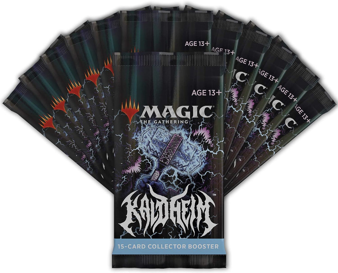 Magic The Gathering - Kaldheim Collector Booster Display mit 12 Packungen
