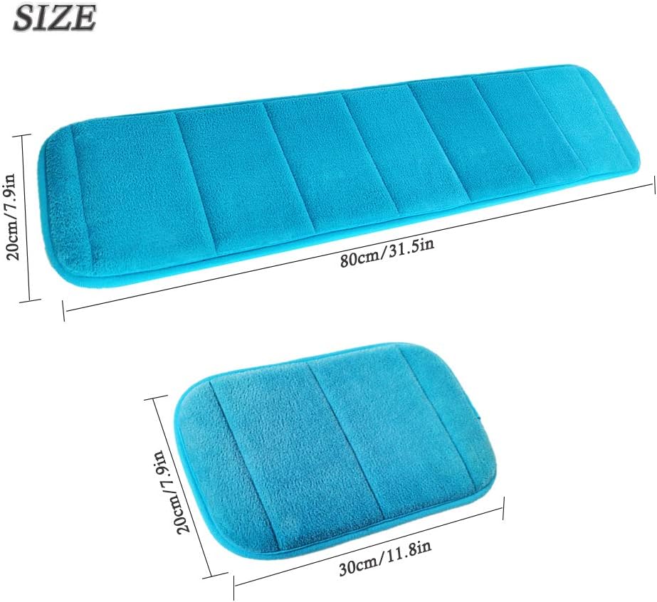 2 Sätze ergonomische Computer Ellbogen Handgelenkauflage Pad, MERYSAN Lange & kurze Kombination Hand