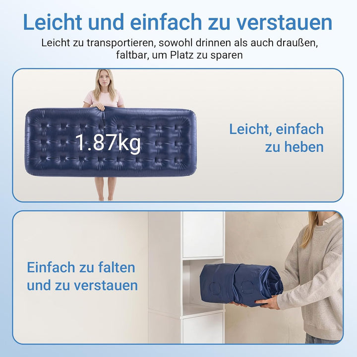 SoBuy Feldbett mit Zelt Grau 4in1 Zelt auf Stelzen mit Rolltasche Wasserdichtes Campingbett Outdoor
