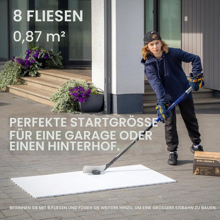 Hockey Revolution Hockey-Fliesen – My Puzzle – für den persönlichen Trainingsraum Tiles 8 (0.9 m²) T